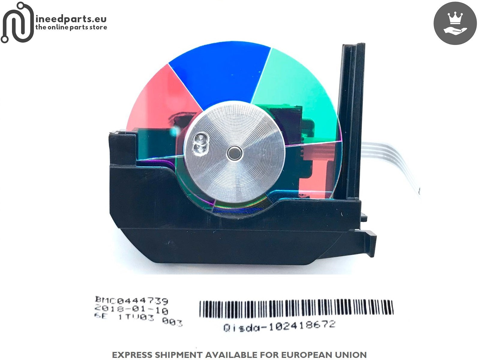 Color Wheel BMC0444739 6E.1TV03.003 102418672 BenQ W1070
