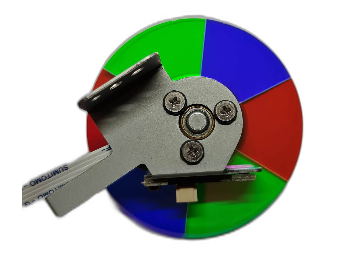 Color Wheel + Sensor Bd Qisda 102418083 6E.1K101.001 BenQ W7500