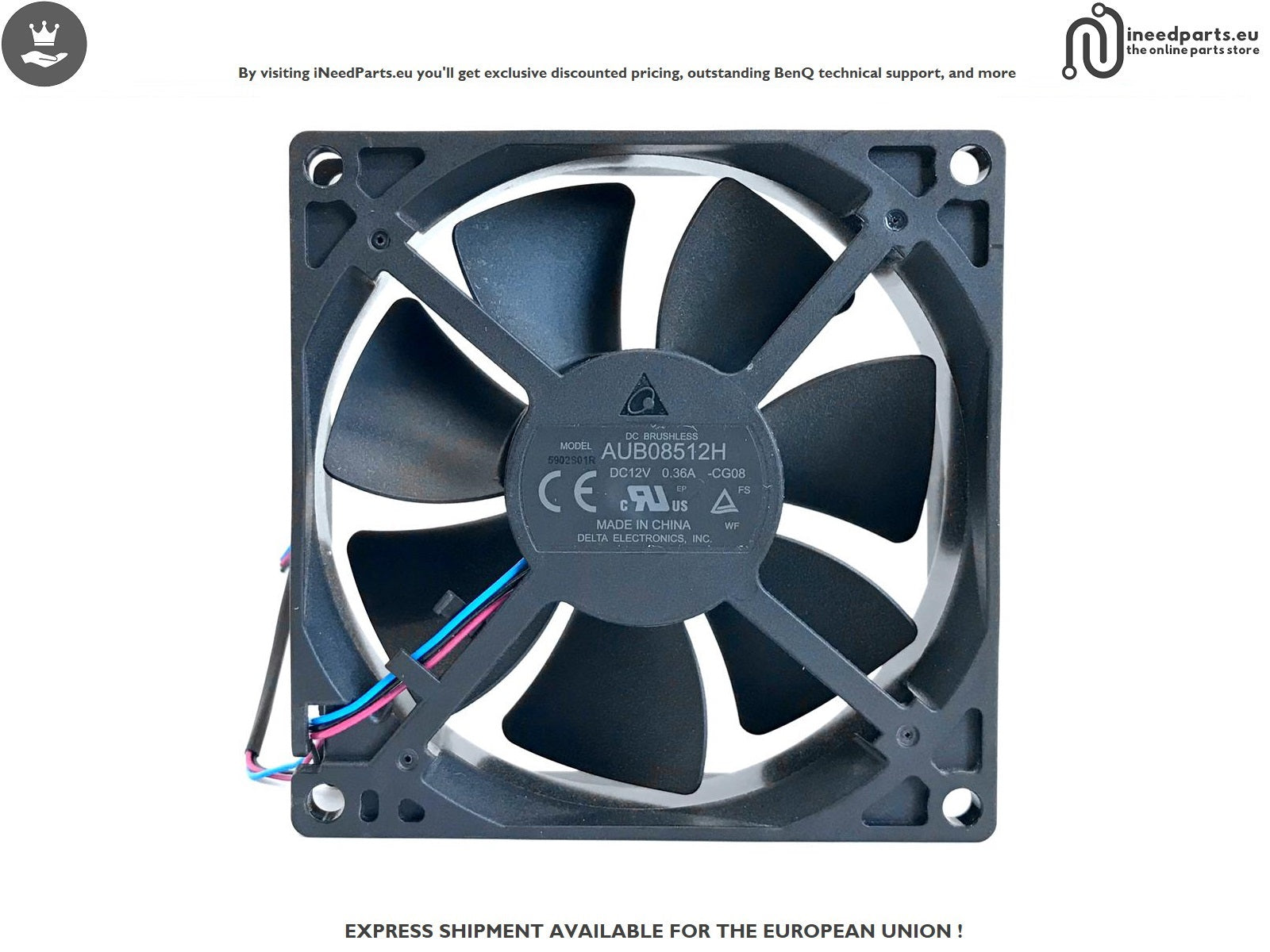Fan 92x92x25 AFB0912HH AUB08512H MX726 MH741 MW727