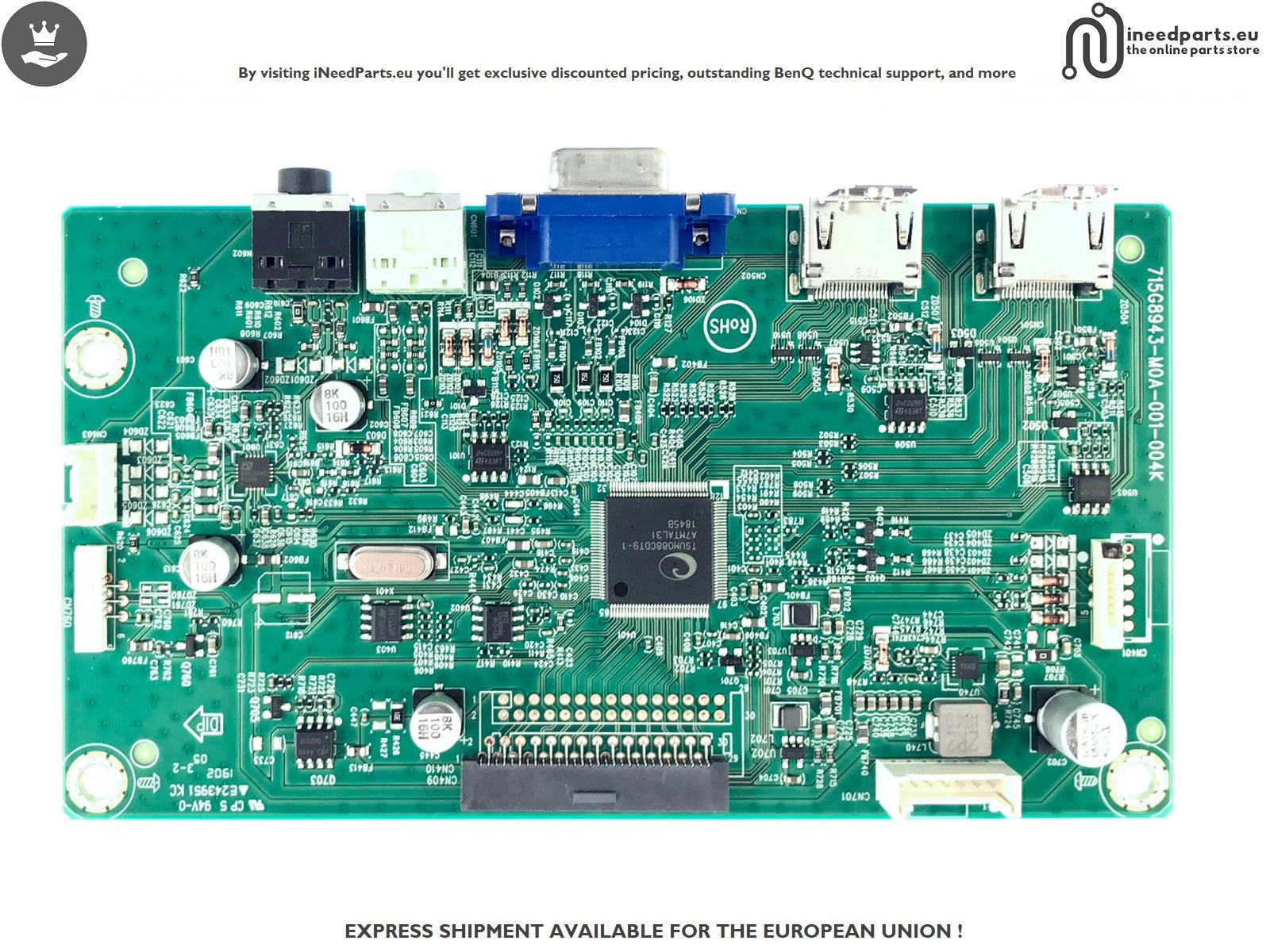 Interface Board BenQ GW2283 BL2283 715G8943