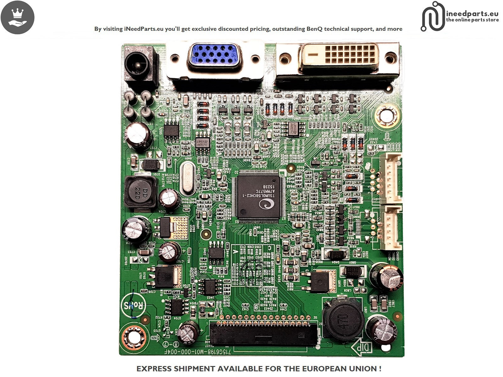Interface Board BenQ VW2245Z 715G6198