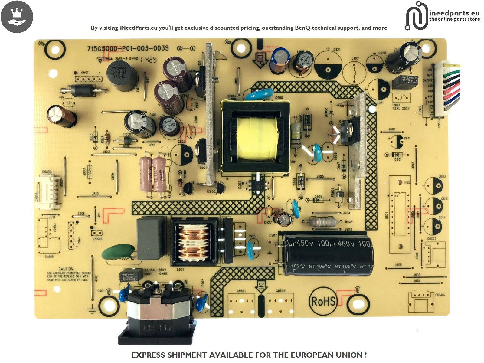 Power Board BenQ GL2450E 715G5000-P01-003-003S