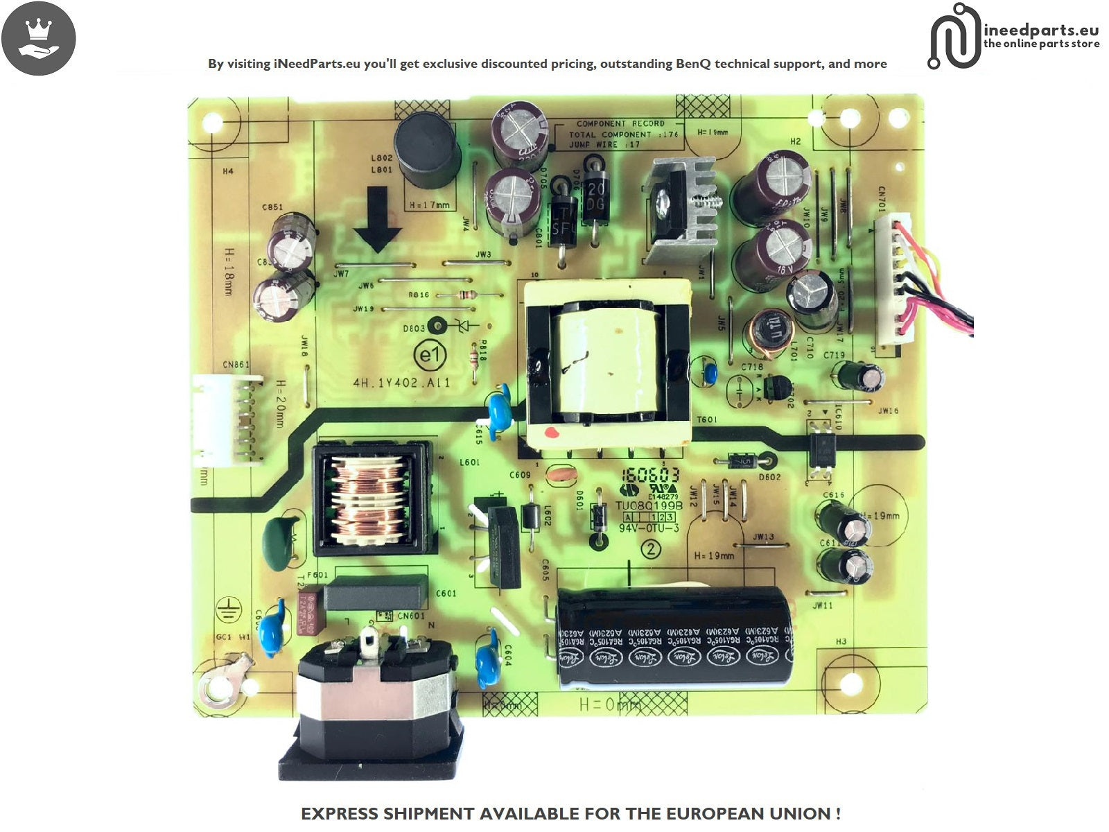 Power Board CY015N-A Cecotec Mambo 9590 Stock - iNeedParts