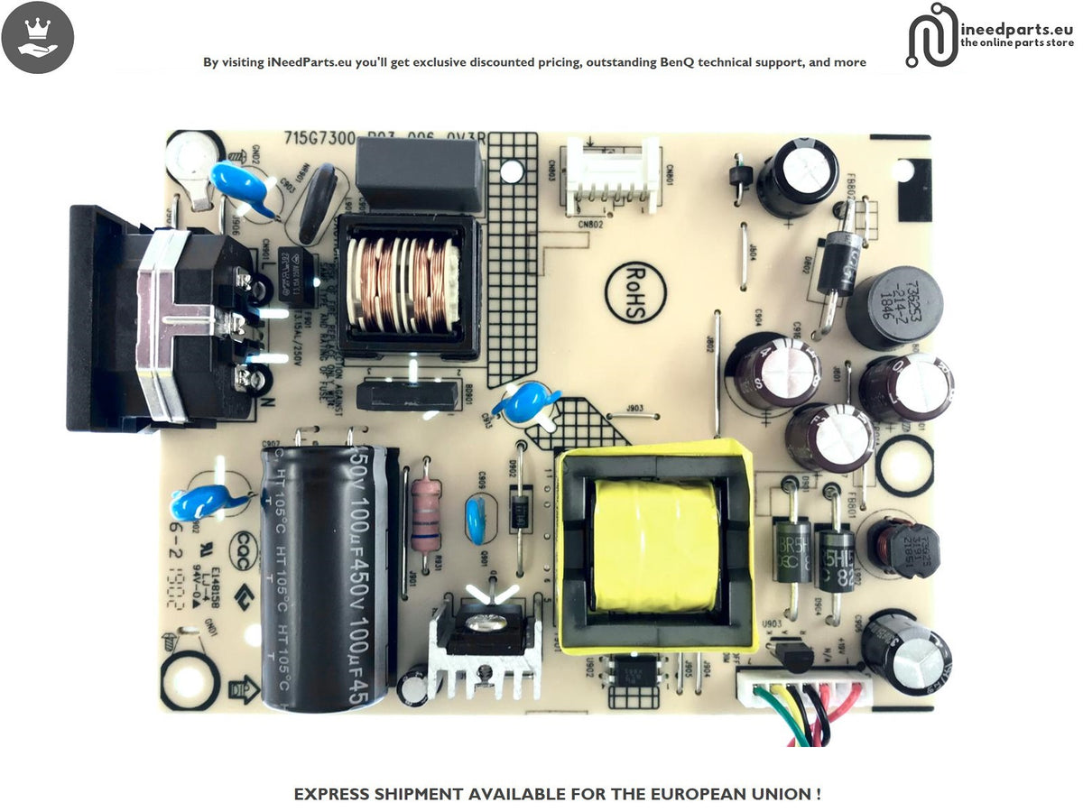 Power board for BenQ GW2283 BL2283 715G7300