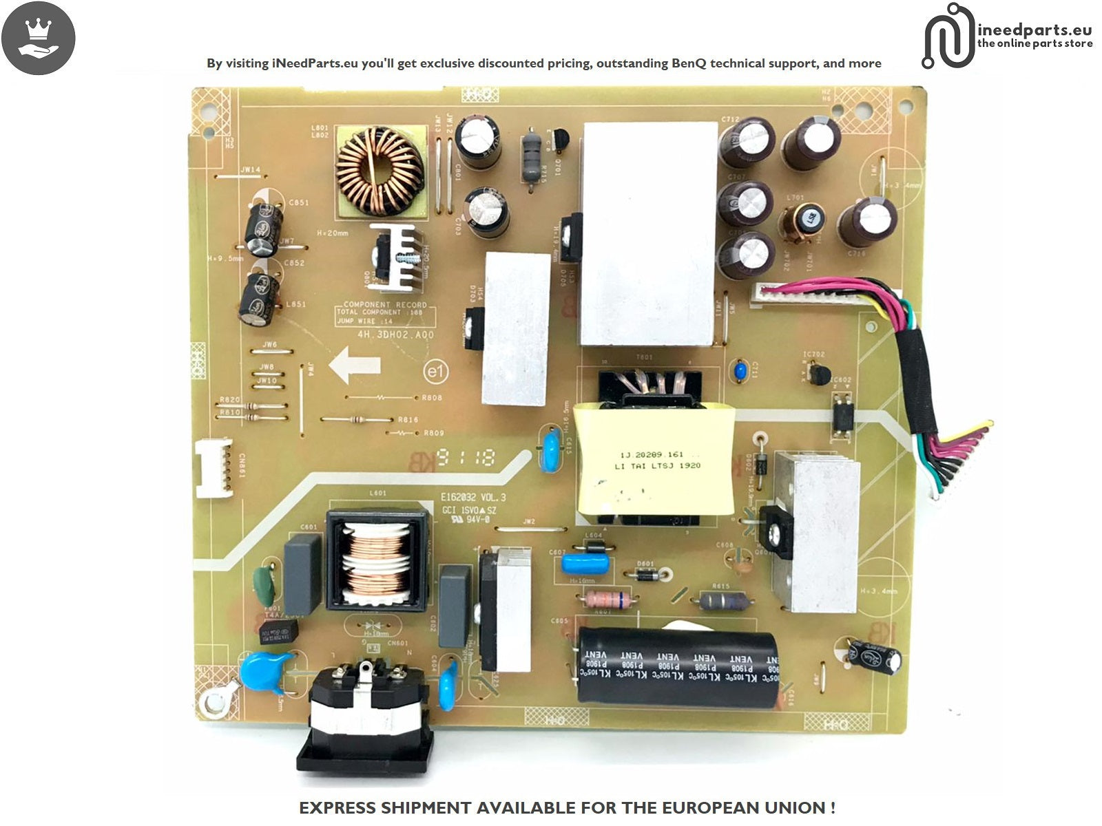 Power Board BenQ XL2540 XL2540W 4H.3DH02.A00 5E.3DH02.001