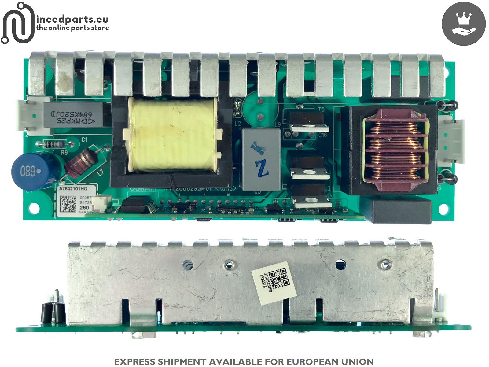 Lamp Driver Board (Ballast) Osram PT-VIP03-260 A7842101HQ BenQ MH741