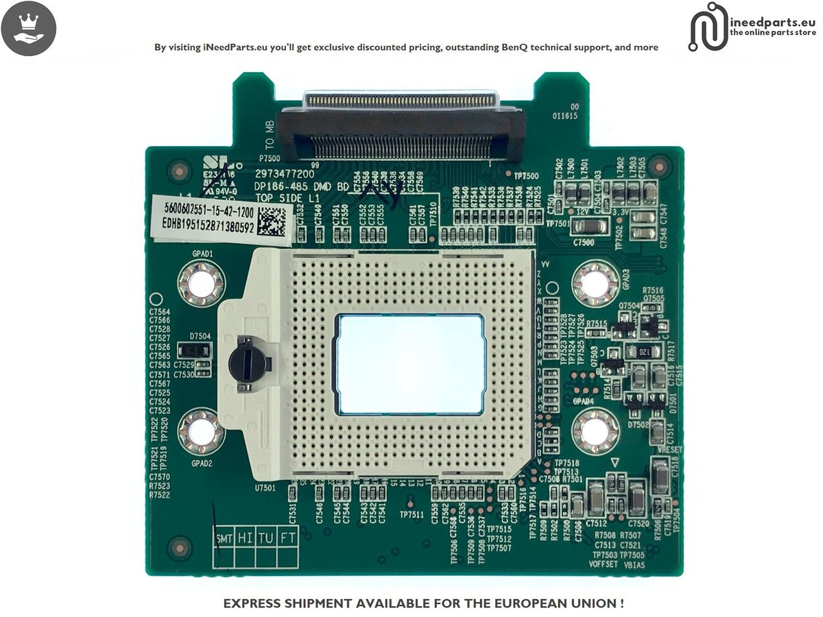 DMD Board for BenQ FullHD W3000 DIP186-485