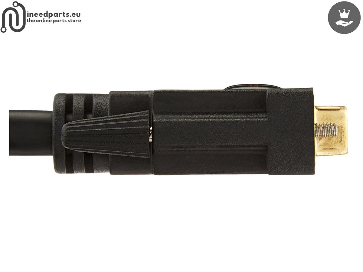 DVI to DVI cable 24+1 Gold Plated with Ferites 0.9 meters