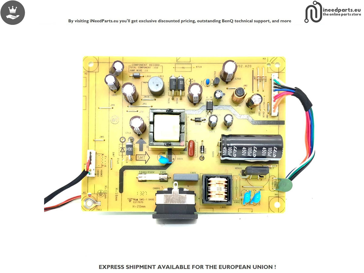 Power Board BenQ LCD RL2450H RL2450HT 5D.L8G03.001 4H.1KV02.A20