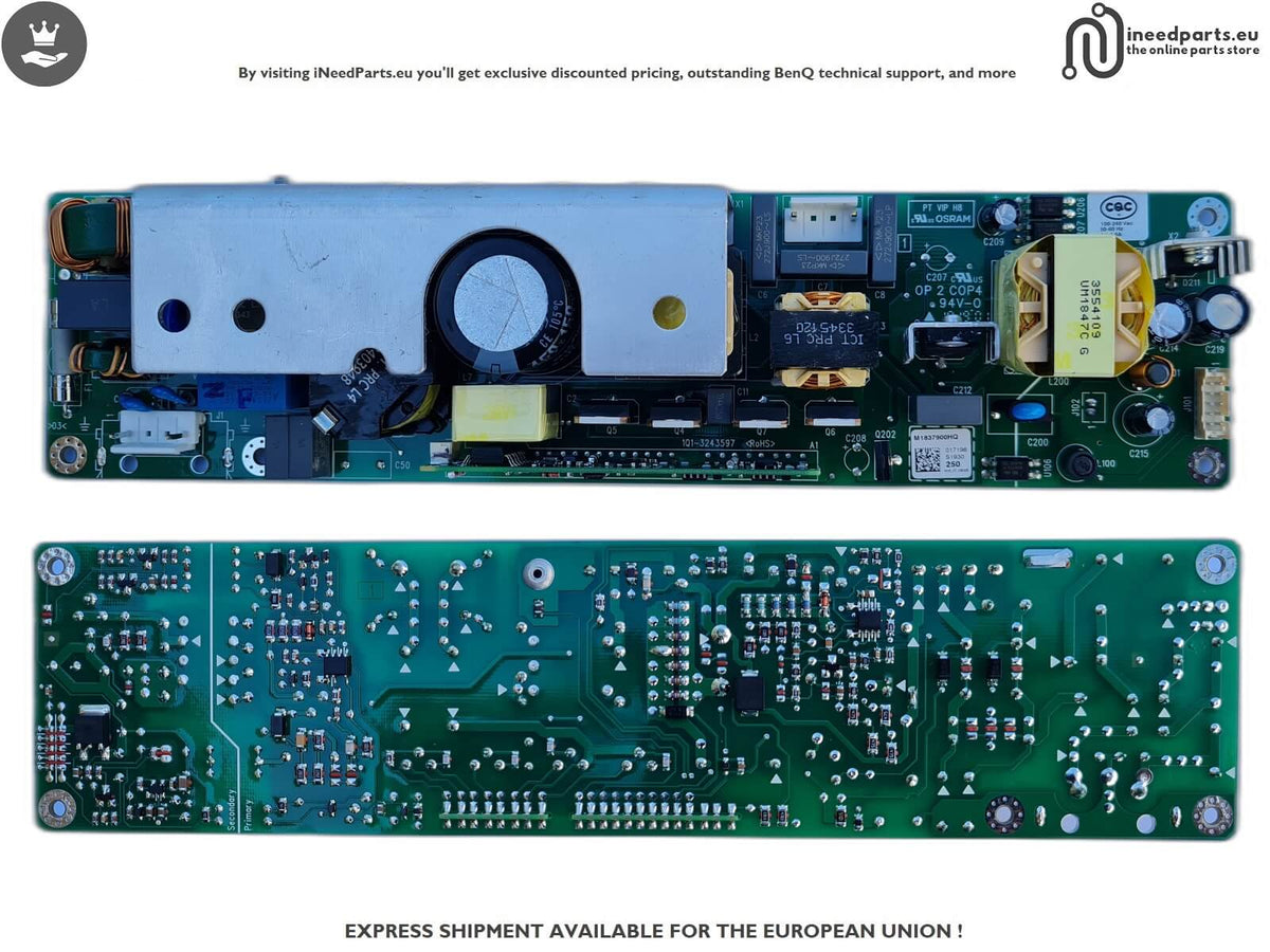 Power Board for BenQ Projector W2700 M1837900HQ PT VIP H8 OSRAM